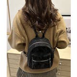 ミニリュックサック コンパクトバッグ 黒 | SUNSHINE CLOSET | 詳細画像2