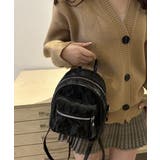 ミニリュックサック コンパクトバッグ 黒 | SUNSHINE CLOSET | 詳細画像5