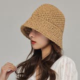 麦わら帽子 ストローハット 韓国 春夏 | SUNSHINE CLOSET | 詳細画像1 