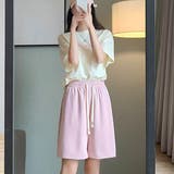 ワイドパンツ カラー短パン 韓国 9色 | SUNSHINE CLOSET | 詳細画像9 