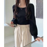 ニットセーター 長袖トップス 韓国風 | SUNSHINE CLOSET | 詳細画像8 