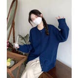 開襟セーター クルーネック ボタン付き | SUNSHINE CLOSET | 詳細画像16