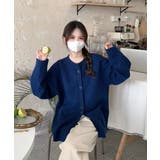 開襟セーター クルーネック ボタン付き | SUNSHINE CLOSET | 詳細画像17