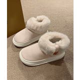 厚底ムートンブーツ ルームブーツ 保温 | SUNSHINE CLOSET | 詳細画像12 