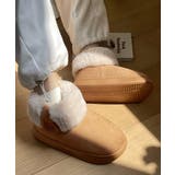 厚底ムートンブーツ ルームブーツ 保温 | SUNSHINE CLOSET | 詳細画像2 