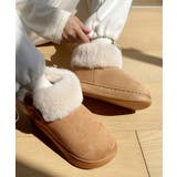 厚底ムートンブーツ ルームブーツ 保温 | SUNSHINE CLOSET | 詳細画像3 