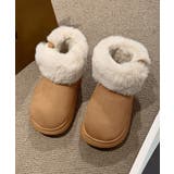 厚底ムートンブーツ ルームブーツ 保温 | SUNSHINE CLOSET | 詳細画像7 