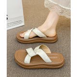 レディース クロスサンダル 厚底サンダル | SUNSHINE CLOSET | 詳細画像2 