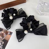 ヘアゴム リボンシュシュ レディース韓国 | SUNSHINE CLOSET | 詳細画像6 