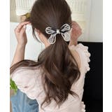 シュシュ クリップ パール 蝶結び | SUNSHINE CLOSET | 詳細画像5 