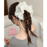 レースシュシュ ボリューム感 ヘアゴム | SUNSHINE CLOSET | 詳細画像1 