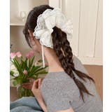 レースシュシュ ボリューム感 ヘアゴム | SUNSHINE CLOSET | 詳細画像4 