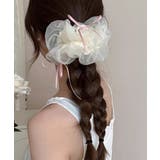 透け感ヘアゴム シュシュ 蝶結び 韓国風 | ANGELCLOSET | 詳細画像10