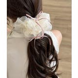 透け感ヘアゴム シュシュ 蝶結び 韓国風 | ANGELCLOSET | 詳細画像14