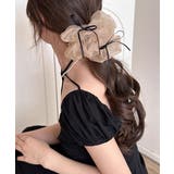 透け感ヘアゴム シュシュ 蝶結び 韓国風 | ANGELCLOSET | 詳細画像5