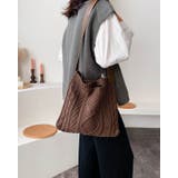 ブラウン | ニットバッグ レディース ニットトートバッグ | ANGELCLOSET