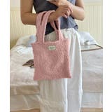 ボアトートバッグ ミニ 無地 軽量 秋冬 | SUNSHINE CLOSET | 詳細画像11 