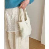 ボアトートバッグ ミニ 無地 軽量 秋冬 | SUNSHINE CLOSET | 詳細画像6 