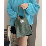 ボアトートバッグ ミニ 無地 軽量 秋冬 | SUNSHINE CLOSET | 詳細画像9 
