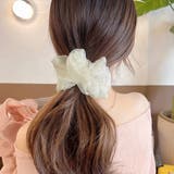 シュシュ オーガンジー ボリューム 3色 | SUNSHINE CLOSET | 詳細画像5 