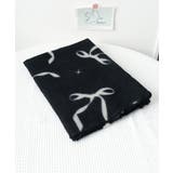 大判マフラー ストール リボン模様 秋冬 | SUNSHINE CLOSET | 詳細画像14 