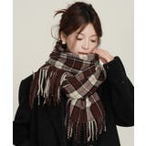 大判マフラー チェック柄 秋冬レディース | SUNSHINE CLOSET | 詳細画像6 