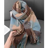 チェック柄マフラー 大判 ストール | SUNSHINE CLOSET | 詳細画像11 