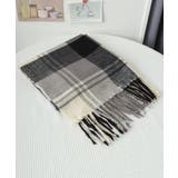 チェック柄マフラー 大判 ストール | SUNSHINE CLOSET | 詳細画像16 