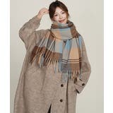 チェック柄マフラー 大判 ストール | SUNSHINE CLOSET | 詳細画像5 