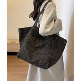 トートバッグ レオパード柄 大きめ A4 | SUNSHINE CLOSET | 詳細画像10 