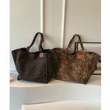 トートバッグ レオパード柄 大きめ A4 | SUNSHINE CLOSET | 詳細画像2 