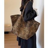 トートバッグ レオパード柄 大きめ A4 | SUNSHINE CLOSET | 詳細画像4 