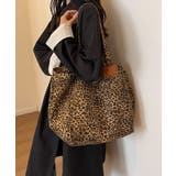 トートバッグ レオパード柄 大きめ A4 | SUNSHINE CLOSET | 詳細画像5 