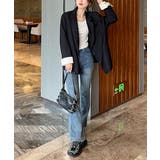 長袖Tシャツ レディース スクエアネック | ANGELCLOSET | 詳細画像13
