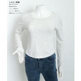 長袖Tシャツ レディース スクエアネック | ANGELCLOSET | 詳細画像16