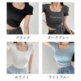 ショートTシャツ レディース 韓国風 | ANGELCLOSET | 詳細画像2