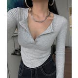 長袖Tシャツ レディース ボタン 無地 | SUNSHINE CLOSET | 詳細画像16 