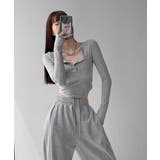 長袖Tシャツ レディース ボタン 無地 | SUNSHINE CLOSET | 詳細画像17 