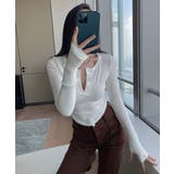 長袖Tシャツ レディース ボタン 無地 | SUNSHINE CLOSET | 詳細画像5 