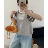 ニットベスト レディース 編み Aライン | SUNSHINE CLOSET | 詳細画像15