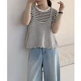 ニットベスト レディース 編み Aライン | SUNSHINE CLOSET | 詳細画像16