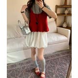 ニットベスト レディース 編み Aライン | SUNSHINE CLOSET | 詳細画像27