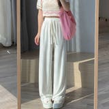 セミワイドパンツ 秋冬ルームウェア 韓国 | SUNSHINE CLOSET | 詳細画像6 