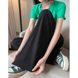 セミワイドパンツ プリーツパンツ 美脚 | ANGELCLOSET | 詳細画像5