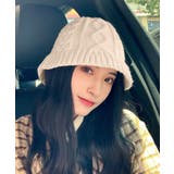 ニットハット レディース 編み 韓国風 | SUNSHINE CLOSET | 詳細画像7 