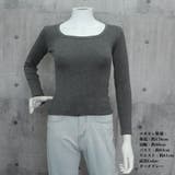 長袖Tシャツ ショート丈 Uネック 韓国 | ANGELCLOSET | 詳細画像11
