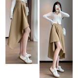 アシンメトリー スカート Aライン 韓国 | SUNSHINE CLOSET | 詳細画像13