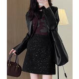 ミニスカート レディース キラキラ 秋冬 | SUNSHINE CLOSET | 詳細画像12 