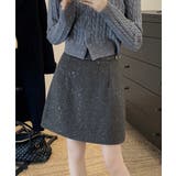 ミニスカート レディース キラキラ 秋冬 | SUNSHINE CLOSET | 詳細画像5 