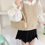 ショルダーバッグ レディース PU | SUNSHINE CLOSET | 詳細画像8 